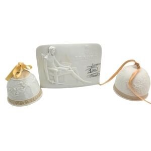 Lladro Collectors Society Don Quixote Porcelain Shell Plaque Signed (1985 Spain)